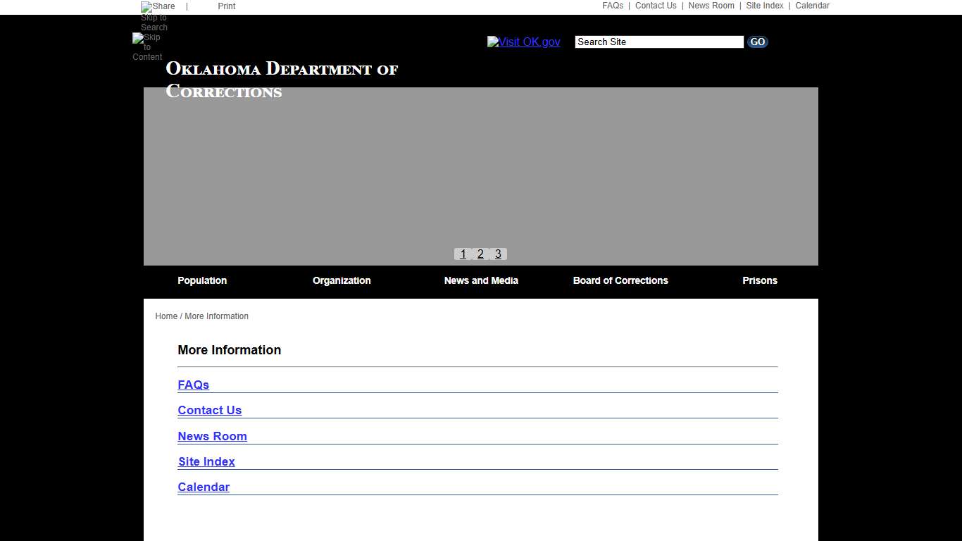 Oklahoma Department of Corrections